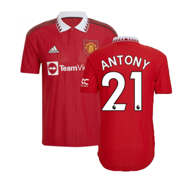 Man Utd 2022-20 Home Shirt ANTONY #21 M S