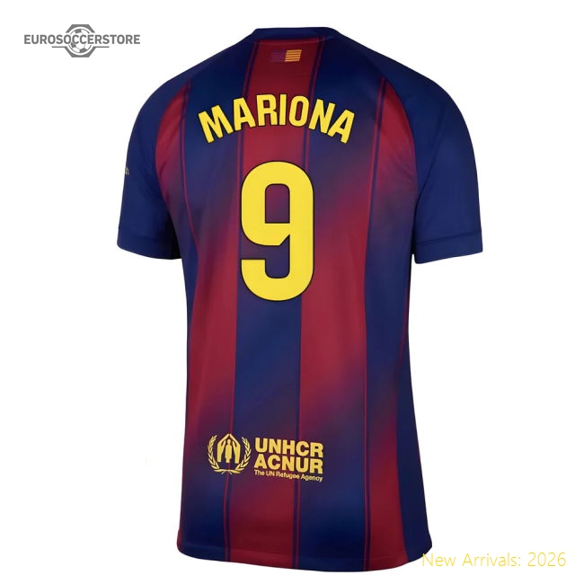 Trending Trending 2025-2026 Barcelona Home Shirt (Mariona 9)