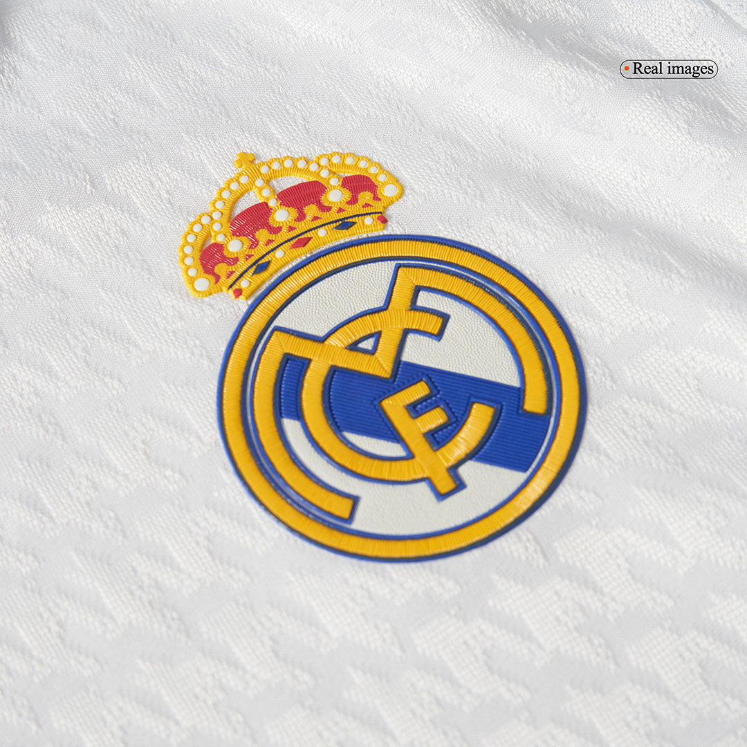 Player Version Real Madrid Home Soccer Jersey 2024/25 Authentic Kit