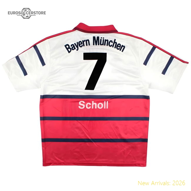 Bayern Munich 1998-00 Away Fan Version For Adults (Excellent) #7