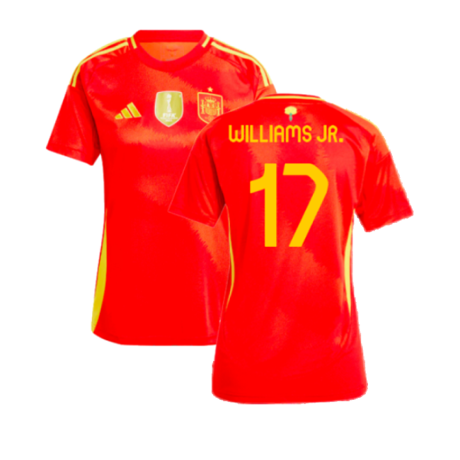 2024-2025 Spain Size 8 Extra Small Home Kit National Team Ladies