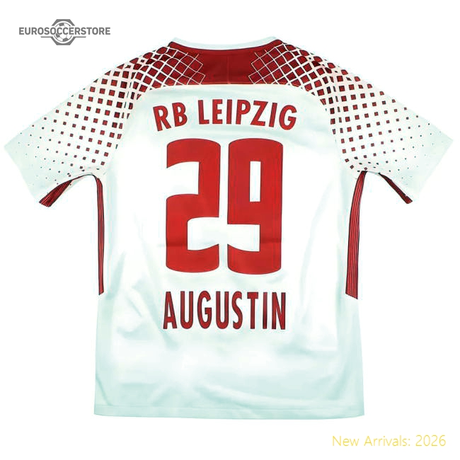 Premium Red Bull Leipzig 2017-18 Home Shirt (M) Augustin #29