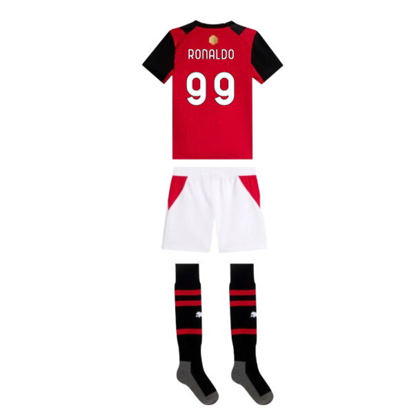 [DDJ] 2026-2027 AC Milan Home Mini Kit (Ronaldo 99)