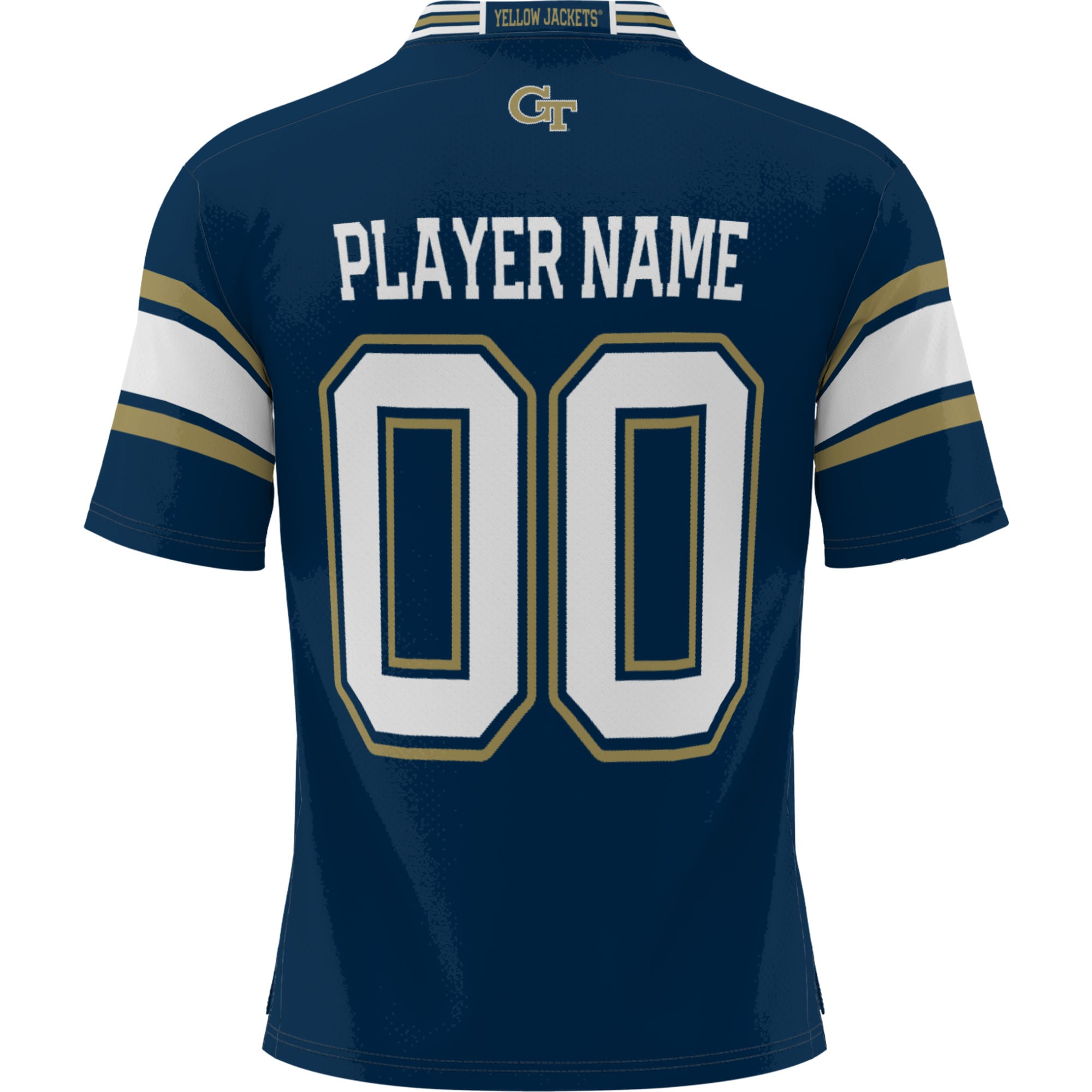 Georgia Tech Yellow Jackets GameDay Greats NIL Pick-A-Player Football Jersey - Navy