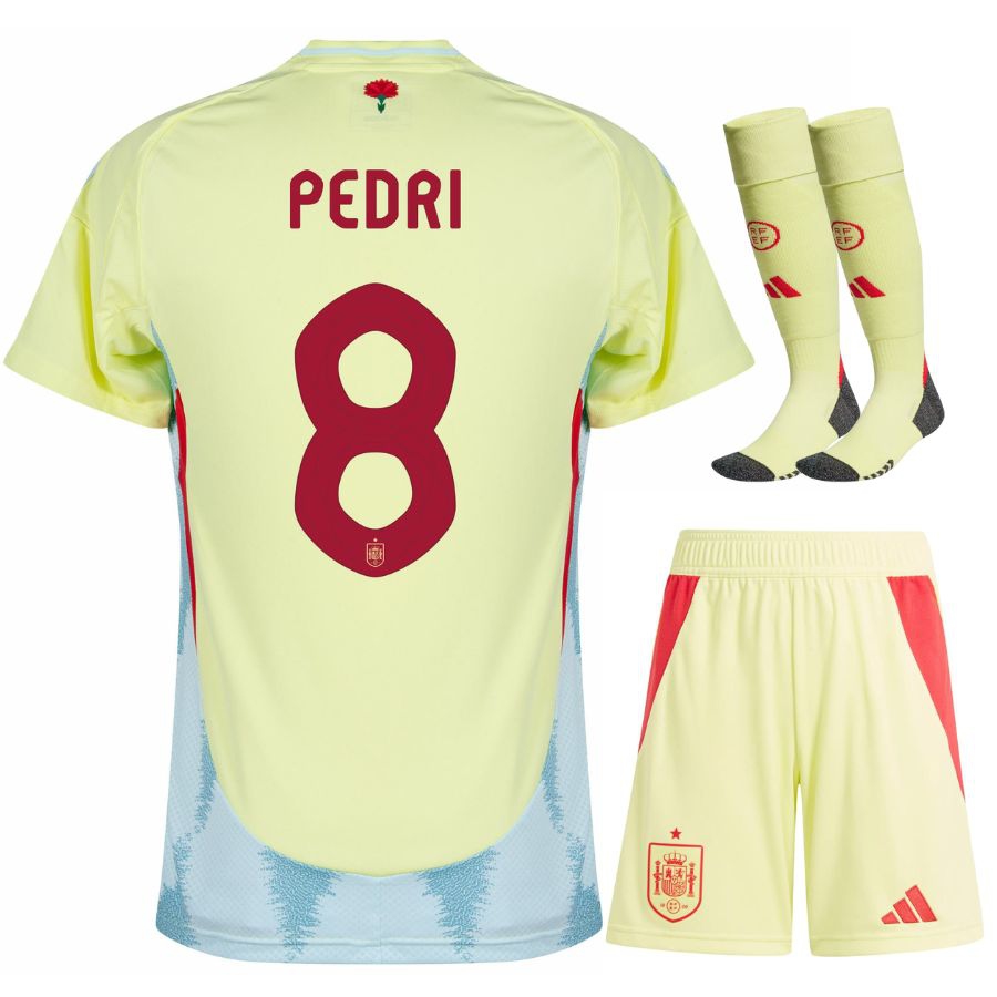 [HP] Spain Away Kids Kit Jersey 2024 2025 Pedri