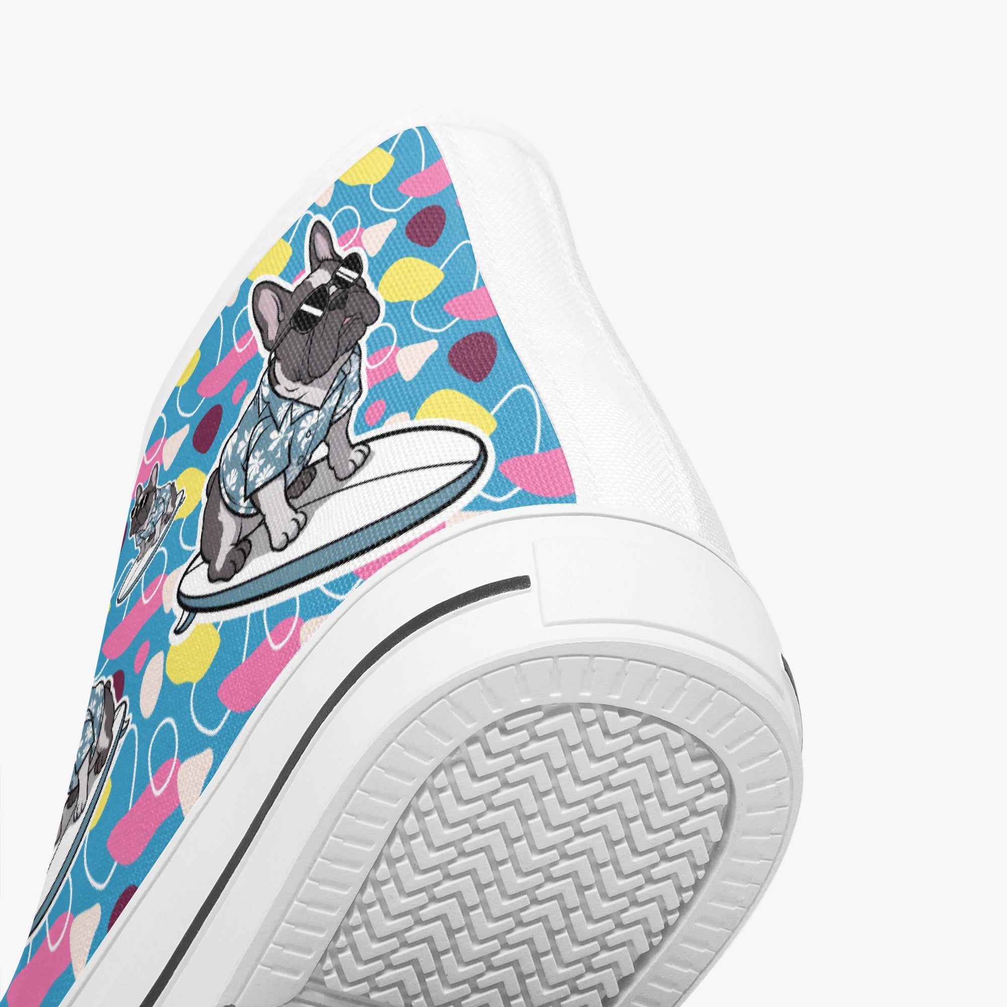 Themed Classic High-top Canvas Shoes Everyday Use | Unique Design