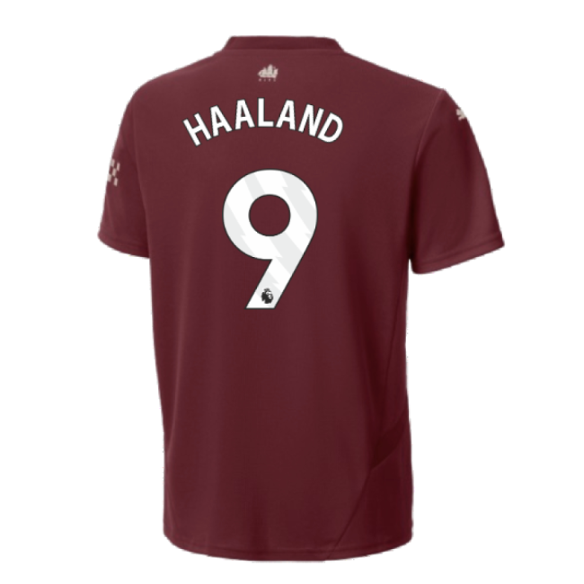 Supporter Football Man City Third Mini Kit Haaland #9 Match Qualit...