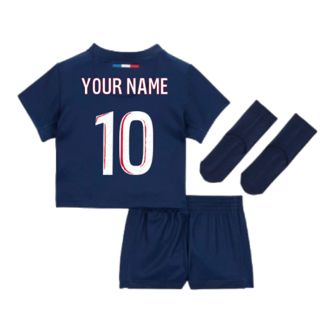 Match-Day 2024-2025 Psg Home Infants Baby Kit (Your Name)
