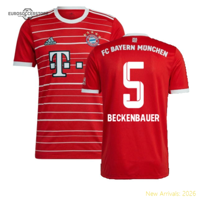 Top-Quality 2022-2023 Bayern Munich Home Shirt (Beckenbauer 5)