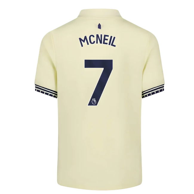 2025-2026 Everton Away Shirt - Kids (McNeil 7) | Premium Material