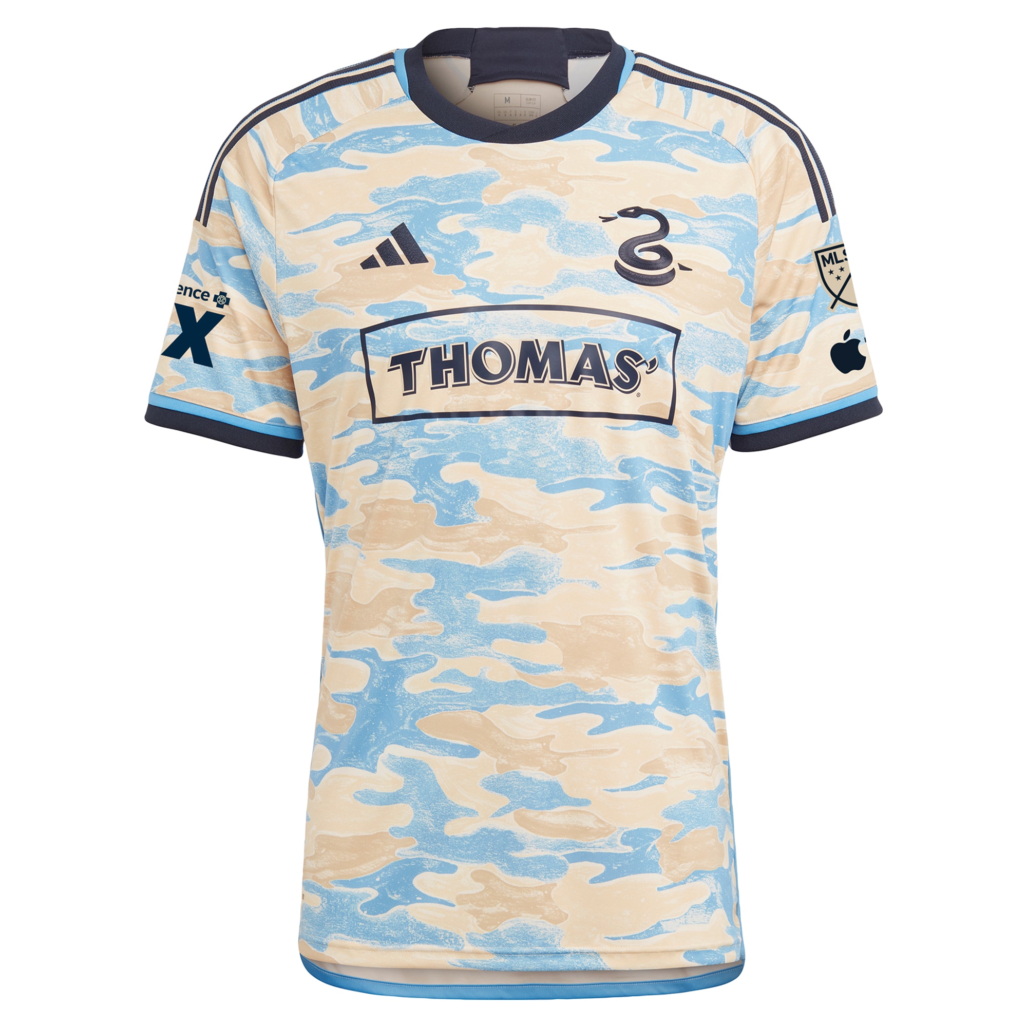 [LK] Philadelphia Union 2024 Authentic Secondary Custom Jersey - Tan