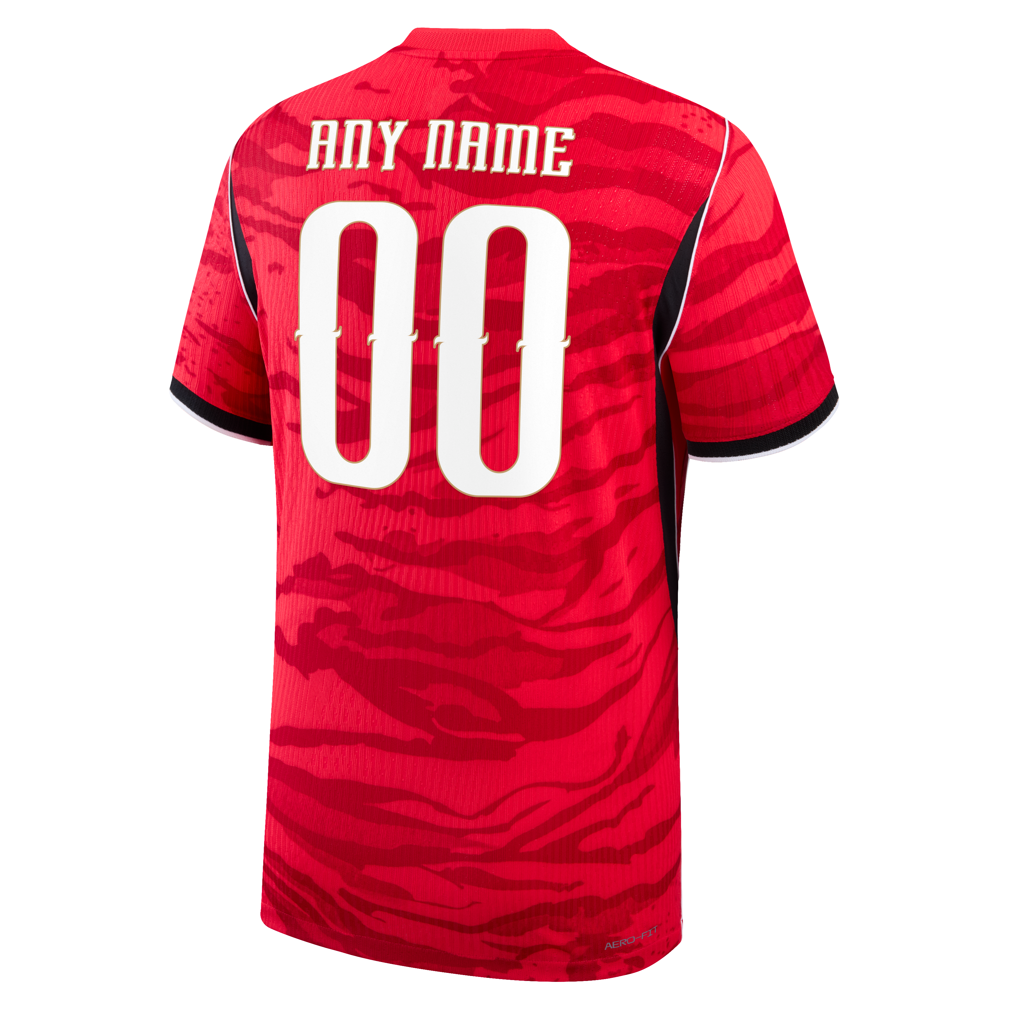 [SJH] South Korea National Team 2026 Home Match Authentic Custom Jersey - Red
