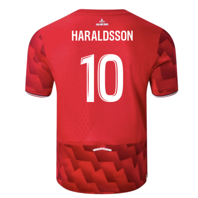 Match-Day Best-Selling 2025-2026 Lille Home Shirt (Haraldsson 10)