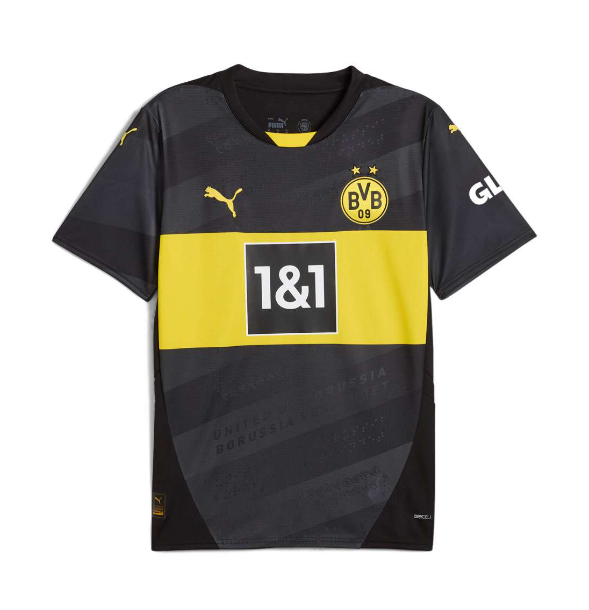 Guirassy's Number 9 Away Jersey for Borussia Dortmund in the 24-25 Season