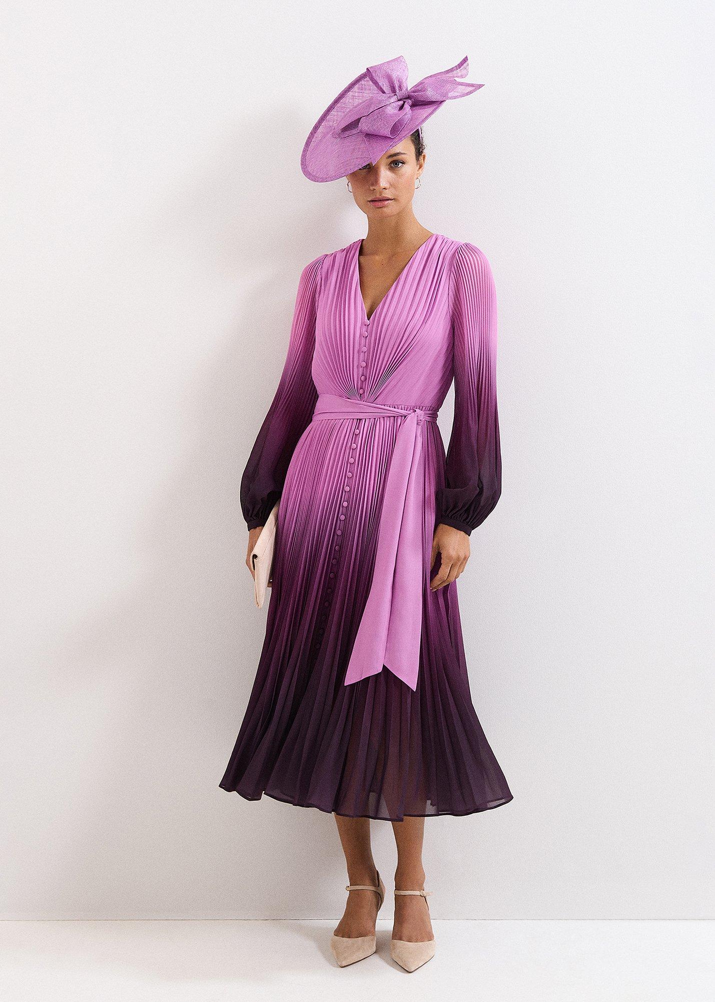 Mira Ombre Midi Dress
