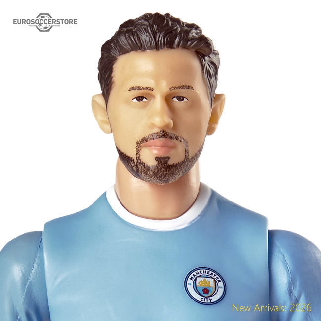 Official Manchester City Fc Bernardo Silva 20cm Action Figure