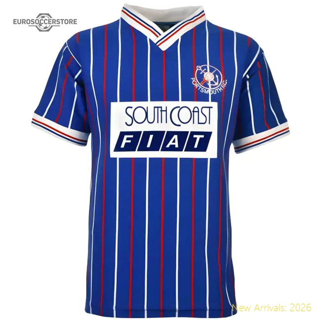 Portsmouth 1987-1988 Retro Football Shirt