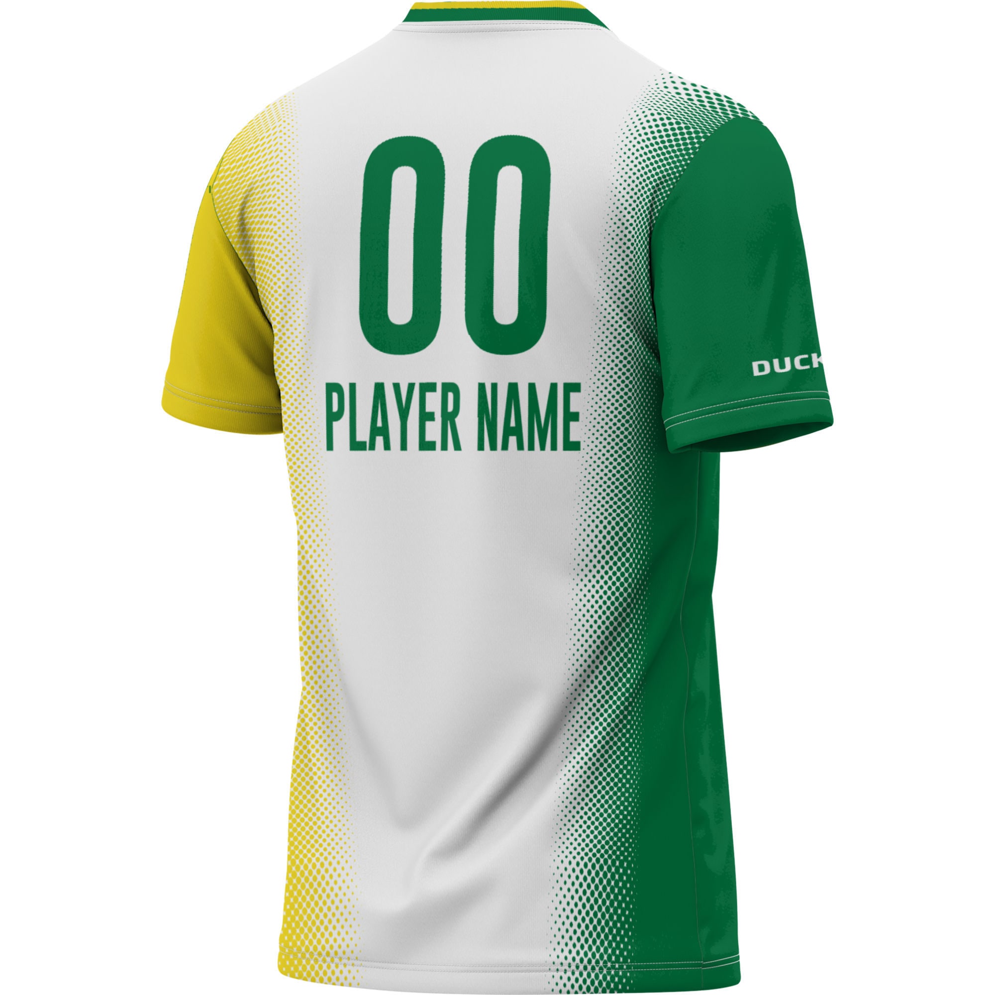 [JED] Oregon Ducks GameDay Greats Unisex NIL Pick-A-Player Lightweight Women's Soccer Jersey - White