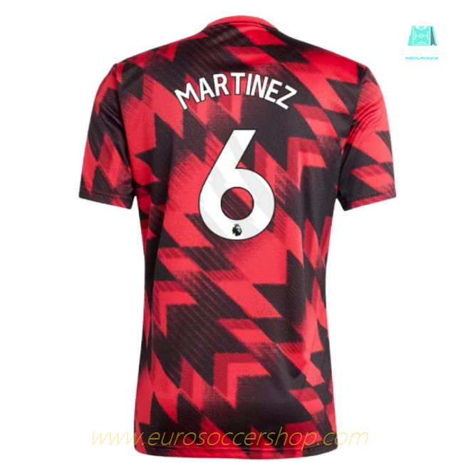 2025-2026 Man Utd Pre-Match Shirt (Red) (Martinez 6)