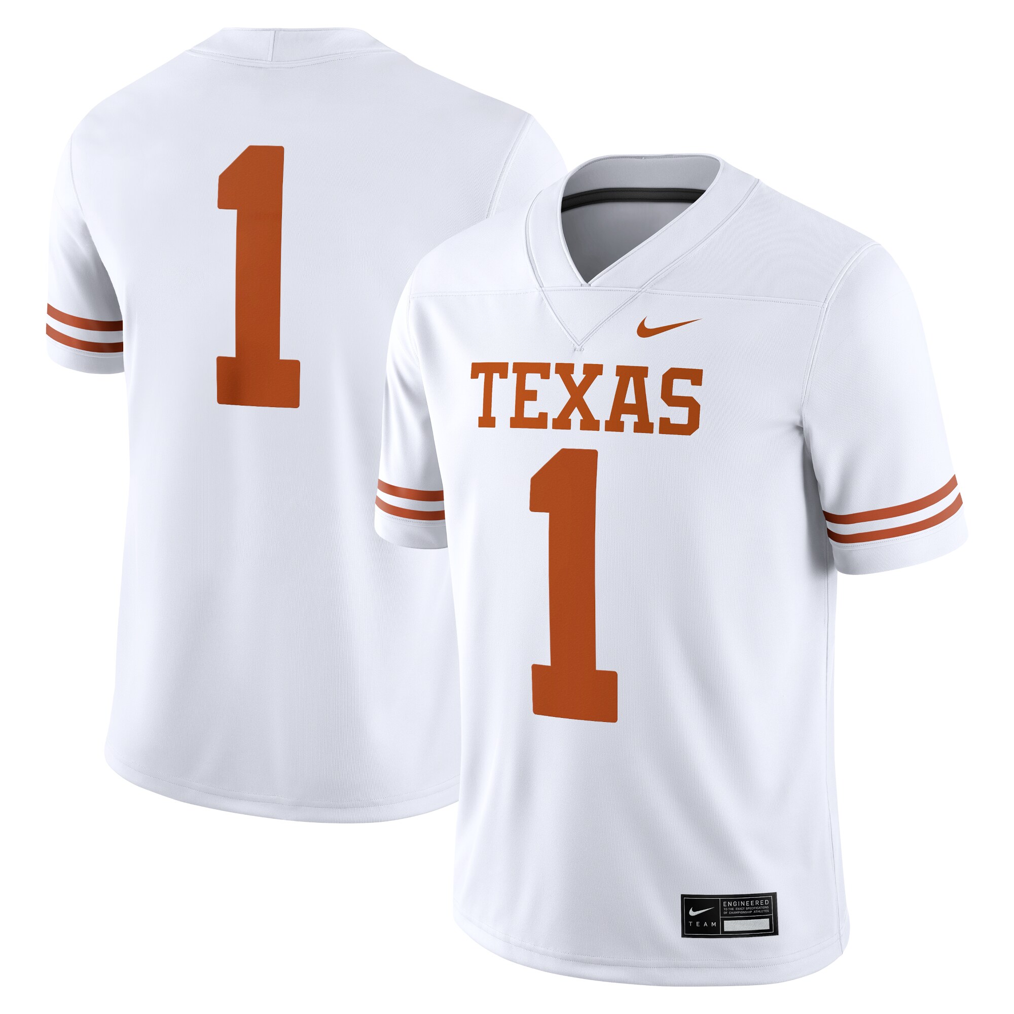 [DDG] Texas Longhorns Game Jersey - White
