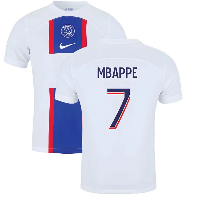 Durable Material Psg Mbappe #7 Fresh Look Match Day Football Kit