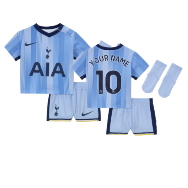 Exceptional 2024-2025 Spurs Hotspur Away Baby Kit (your Name)