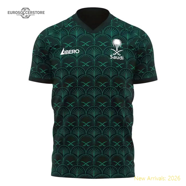 Luxury Saudi Arabia 2025-2026 Away Concept Football Shirt (libero)