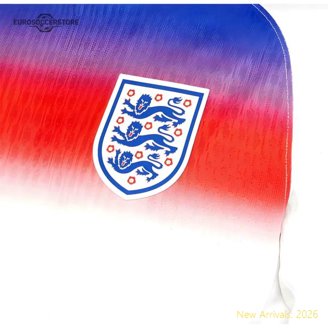 England 2025-2026 Premium Home Jersey - Sleek Slim Retro
