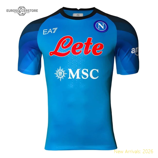 First-class Napoli Home Jersey 2022-2023 Moisture-wicking