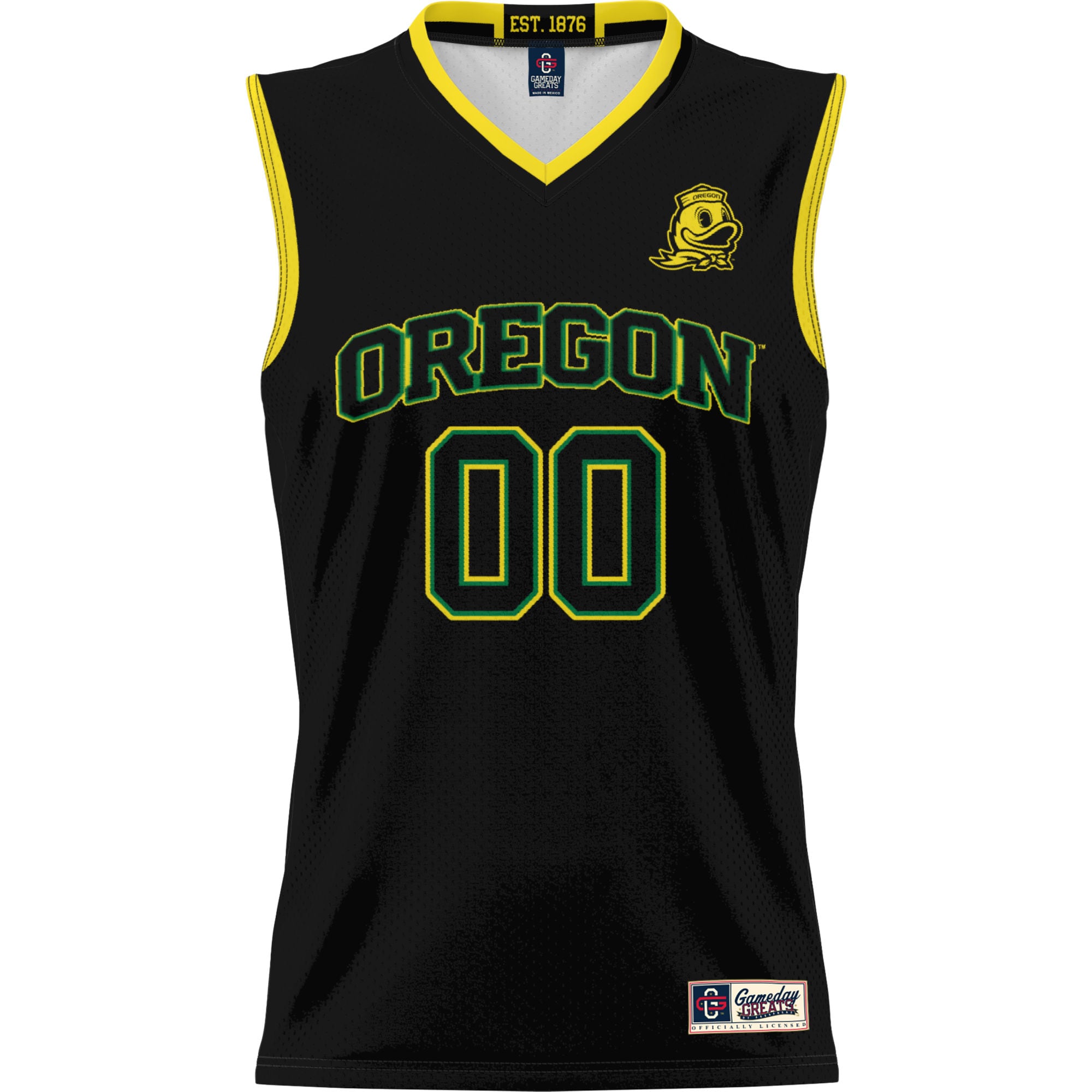 [DDG] Oregon Ducks GameDay Greats Unisex Lightweight NIL Pick-A-Player Women's Basketball Jersey - Black
