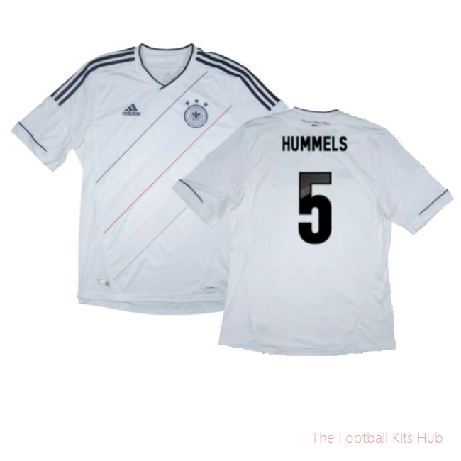 Germany 2012-13 Home Shirt (M) (Very Good) (Hummels 5)