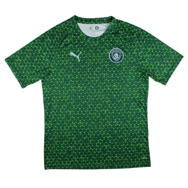 2025-2026 Man City Jersey (Green Terrain) | Official | Premium Quality
