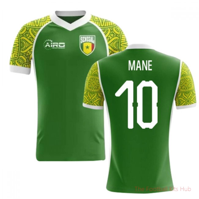 [LK] 2025/26 Senegal Away Football Shirt (Mane 10) - Kids