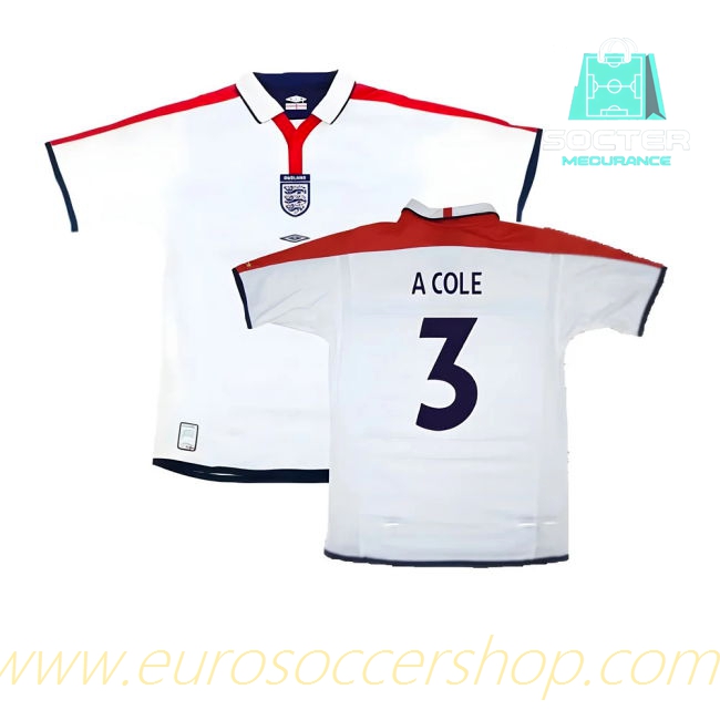 England Home Football Shirt (A Cole 3)