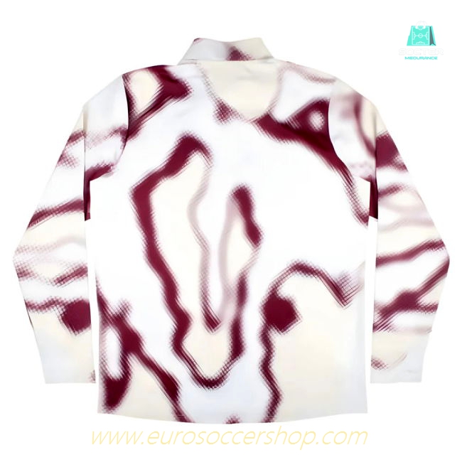 2024-2025 West Ham Warm Up Mid Layer(White)