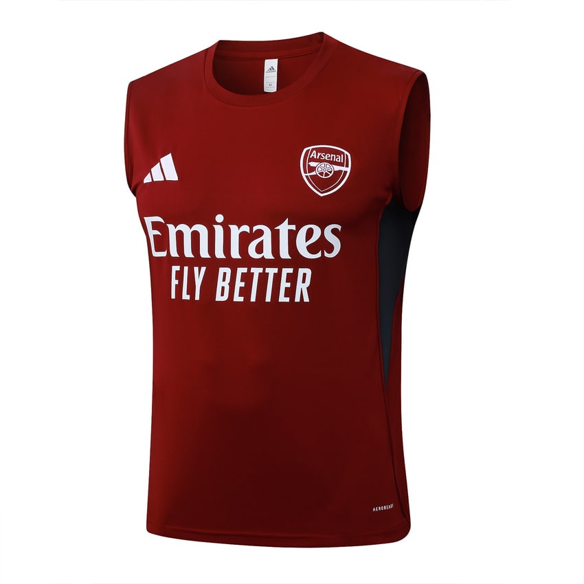 Arsenal 2025/2026 Red and Blue Tank Top and Shorts