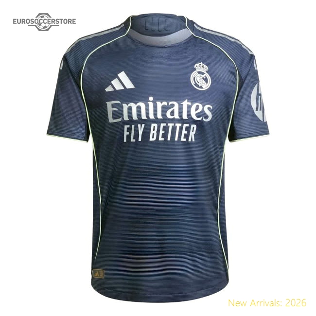 2025-2026 Real Madrid Authentic Road Jersey (zidane 5) - Unique Style