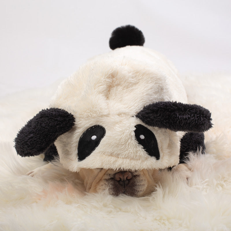 High-Quality Frenchie Warm Pet Sweater – Plush Thick Coat For Small B...