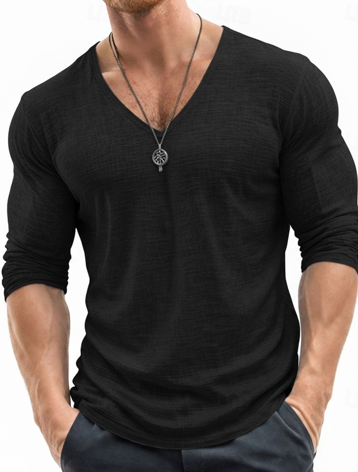 Men's Linen Tank Top Sleeveless Shirt Wife beater Shirt Sleeveless V Neck Summer Plain Fashion Basic Bohemian Slim Soft Beach Vacation Casual Daily Black White Blue Top Tee for Men