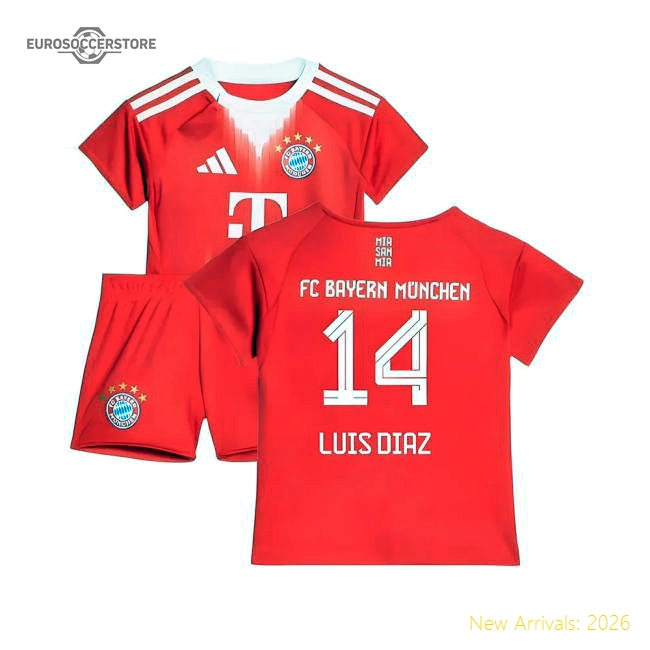 Bayern Munich Home Baby Kit 2025-2026 Stadium Wear Jersey