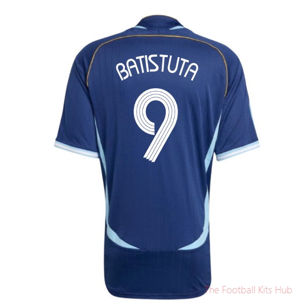 Replica Argentina 2006 Reissue Away Shirt (Batistuta 9)