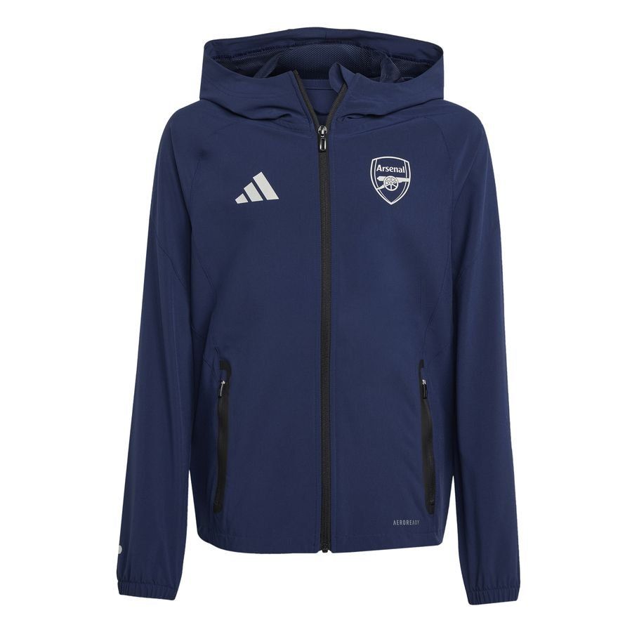 Arsenal Training Travel Jacket Tiro 25 Competition Vis Tech Travel Nig
