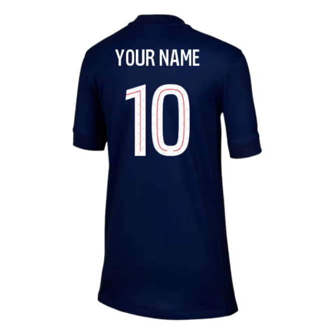 2025-2026 PSG Paris Saint Germain Home Shirt (Kids) (Your Name)