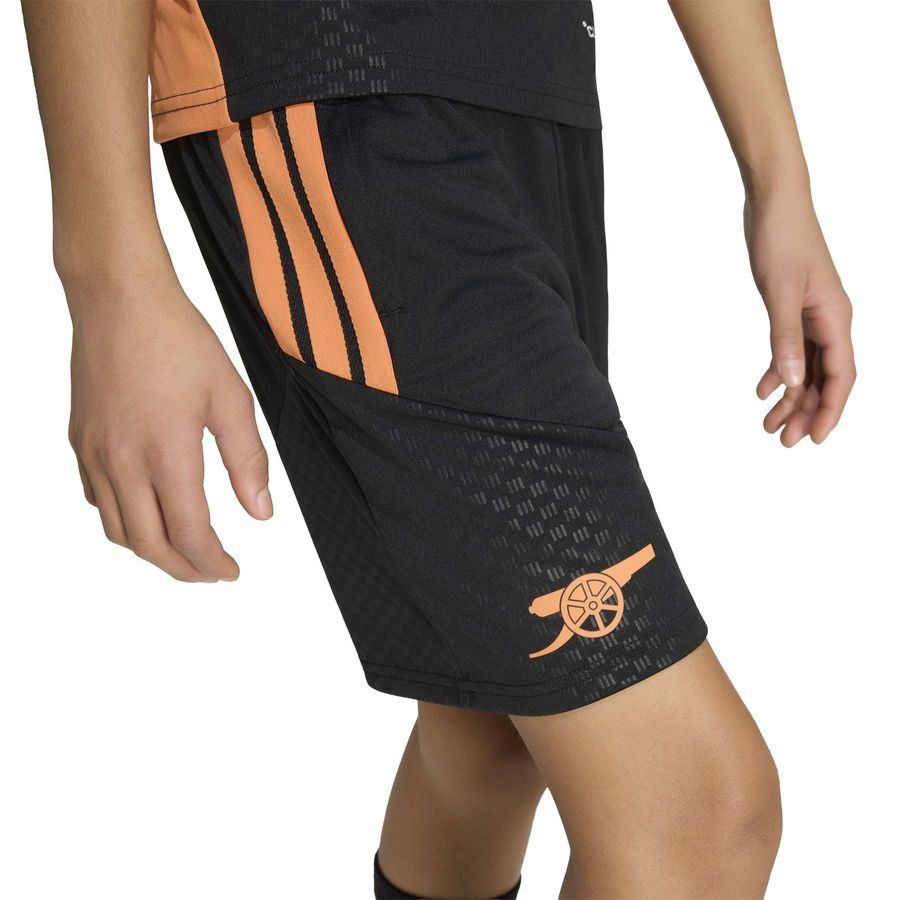 Arsenal Training Shorts Black/Orange Kids