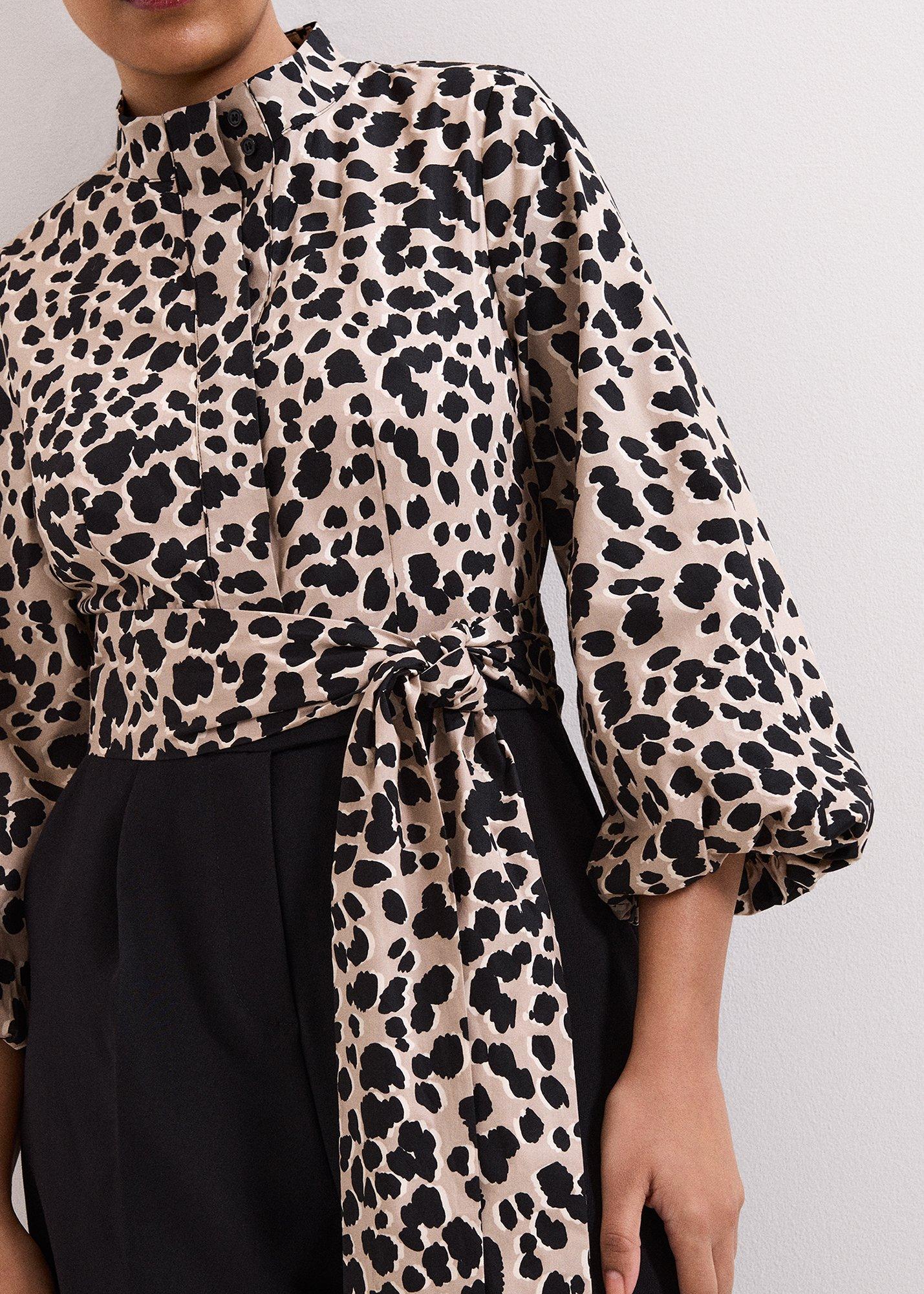 Petite Bree Leopard Jumpsuit