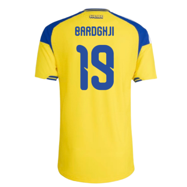 Sweden Soccer Squad Contemporary Home Match Shirt (1)