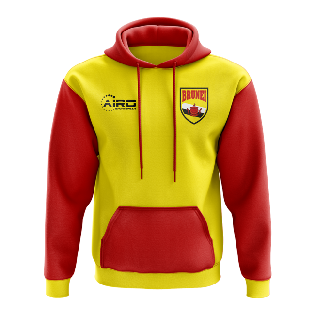 Luxury Brunei Concept Country Football Hoody (yellow) - Official Design