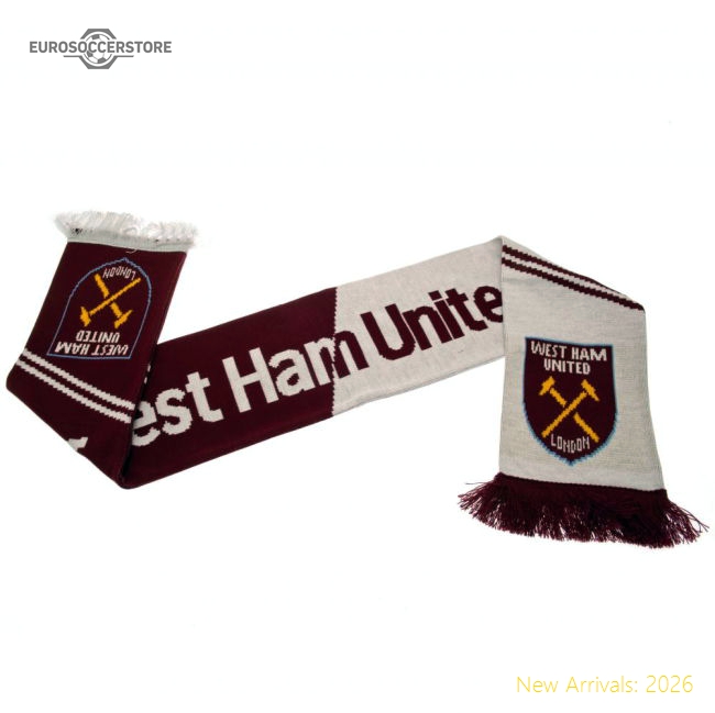 Elite West Ham United Fc Vertigo Scarf - Budget-friendly