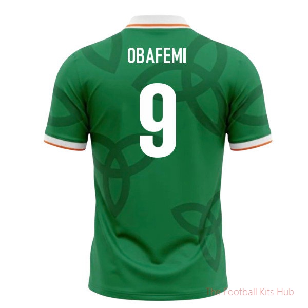 UMBRO Ireland World Cup 26 Football Shirt (Obafemi 9)
