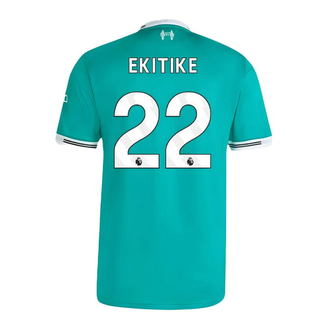 Women's 2025-2026 Liverpool Authentic Third Shirt (Ekitike 22)
